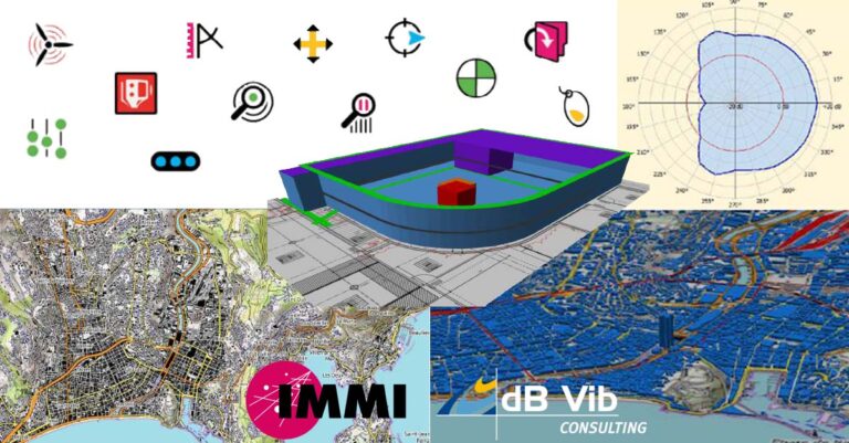 Logiciel de cartographie bruit-Mises à jour IMMI 2018